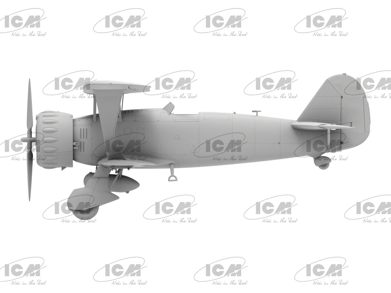 Hs 123A Legion Condor Scale 1:32 ICM32016 Plastic Model Aircraft Kit