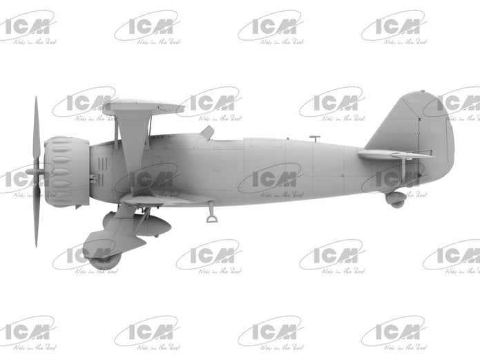 Hs 123A Legion Condor Scale 1:32 ICM32016 Plastic Model Aircraft Kit