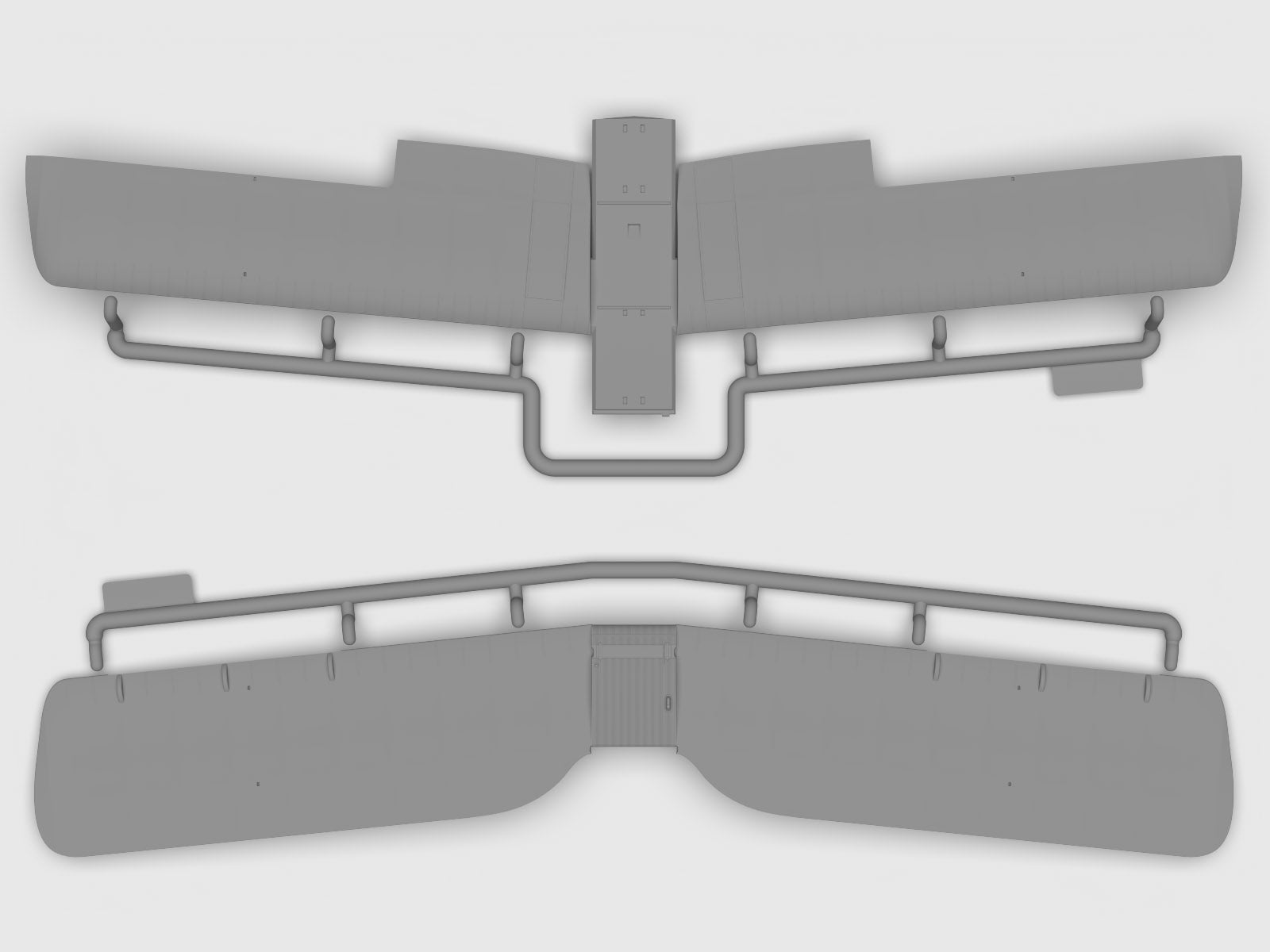 DH.82A Tiger Moth World Air Forces Scale 1:32 ICM32019 Plastic Model Aircraft Kit