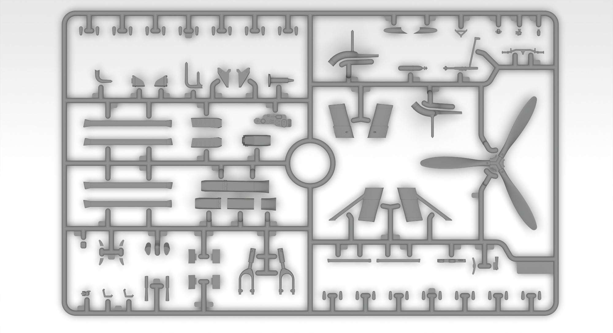 ICM 32020 Plastic model aircraft kit 1:32 Fiat CR.42 Falco, WWII Italian Fighter