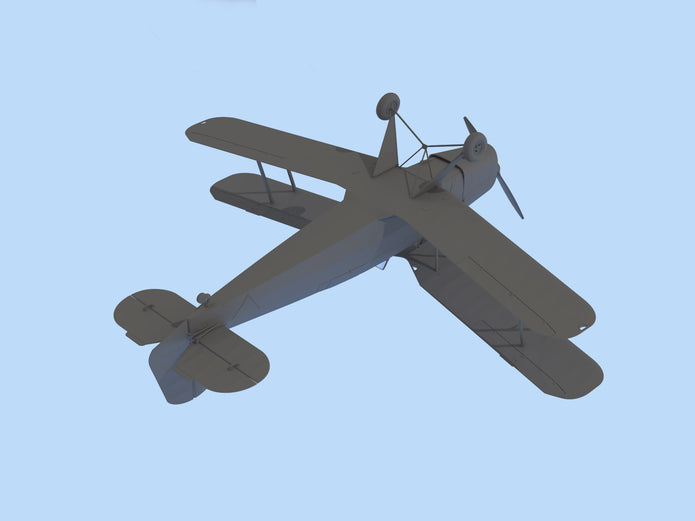 ICM 32030 Plastic model kit 1:32 Bucker Bu 131D, German training aircraft, WWII