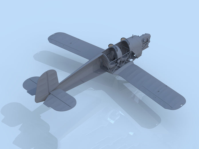 ICM 32030 Plastic model kit 1:32 Bucker Bu 131D, German training aircraft, WWII