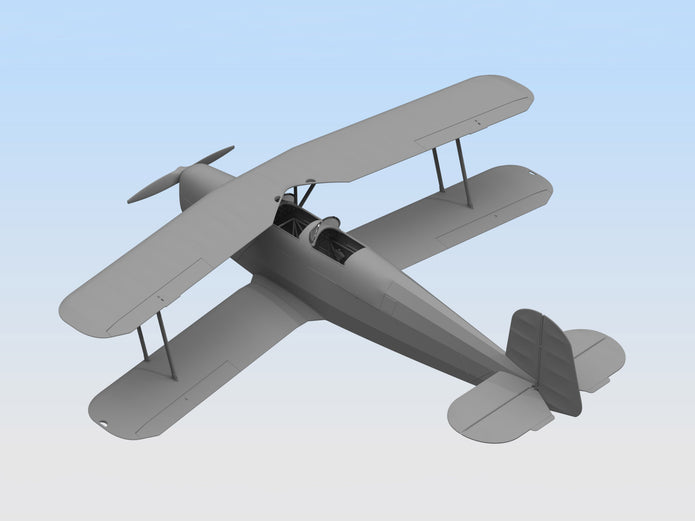 ICM 32031 Plastic model kit Scale 1:32 Bücker Bü 131B, German Training Aircraft