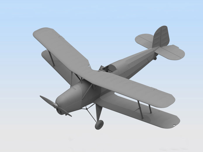 ICM 32031 Plastic model kit Scale 1:32 Bücker Bü 131B, German Training Aircraft