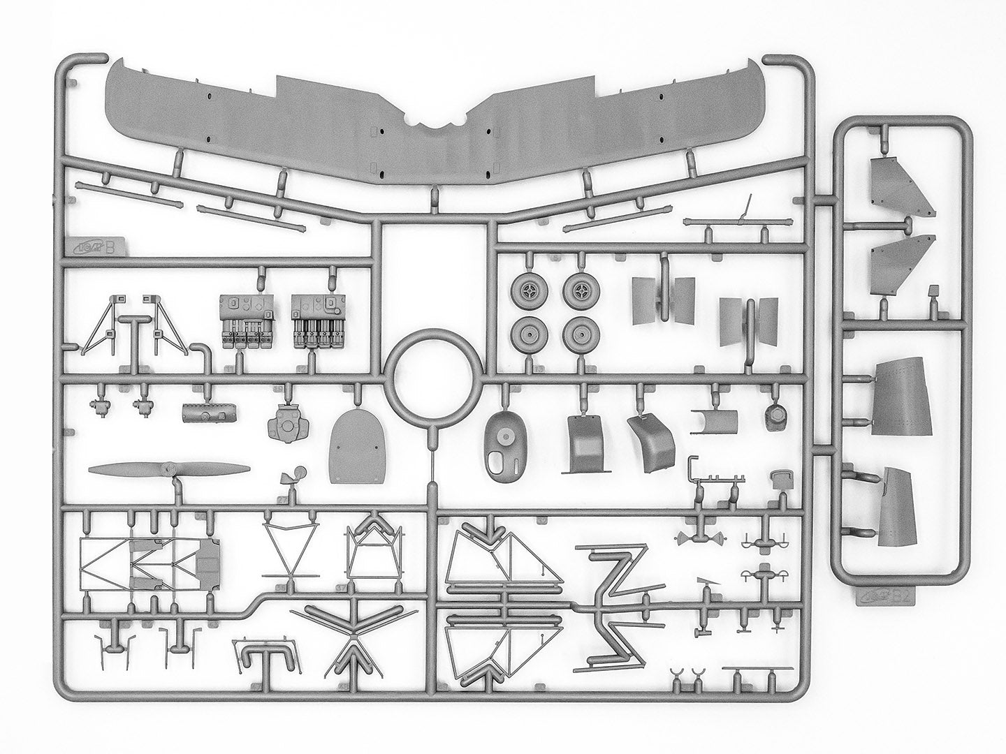 ICM 32033 Plastic model kit Scale 1:32 Bücker Bü 131A, German Training Aircraft