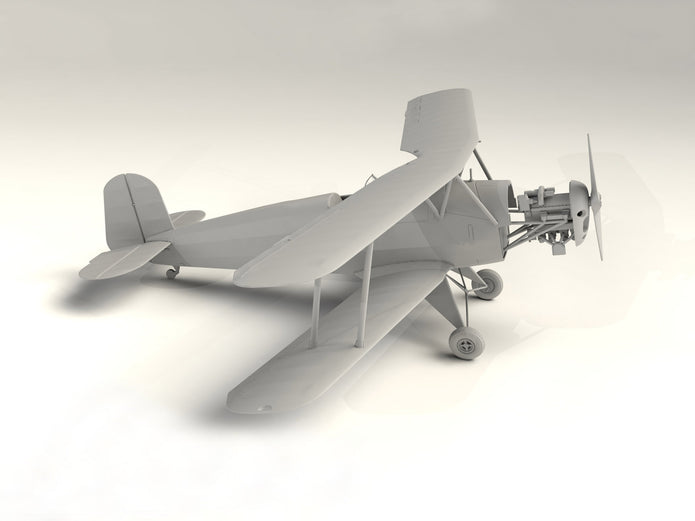 ICM 32033 Plastic model kit Scale 1:32 Bücker Bü 131A, German Training Aircraft