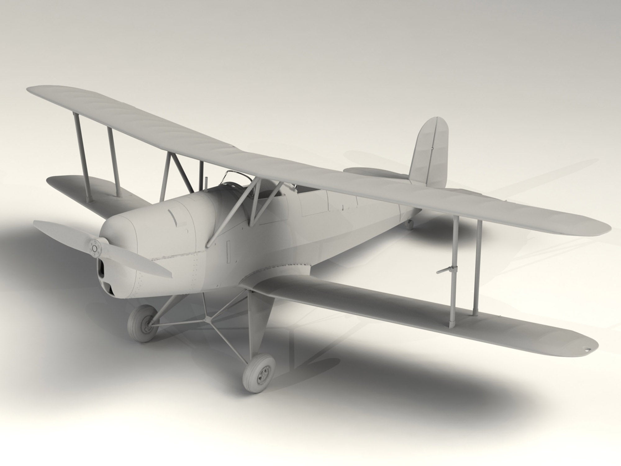 ICM 32033 Plastic model kit Scale 1:32 Bücker Bü 131A, German Training Aircraft