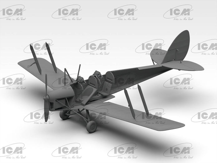 ICM 32035 model aircraft kit 1:32 de Havilland DH82A Tiger Moth British Training