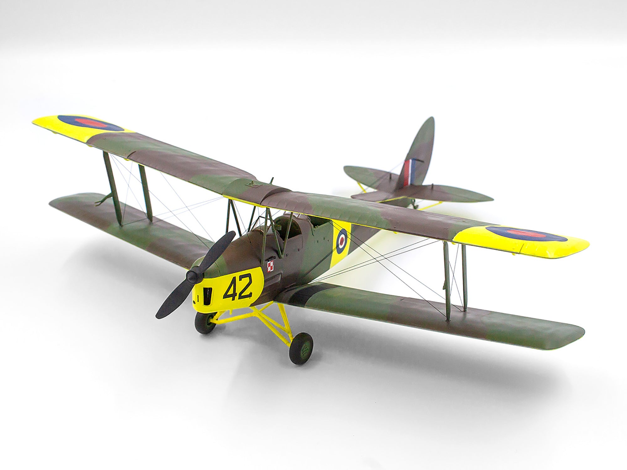 ICM 32035 model aircraft kit 1:32 de Havilland DH82A Tiger Moth British Training