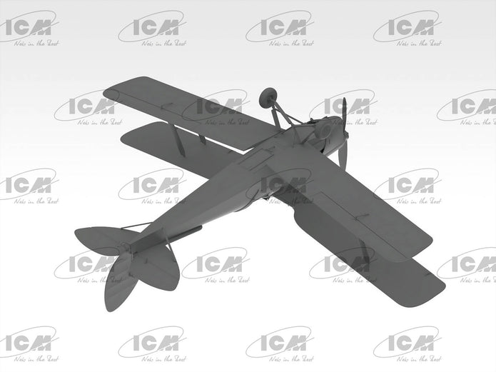 ICM 32037 Plastic model aircraft kit 1:32 DH.82А Tiger Moth with WWII RAF Cadets
