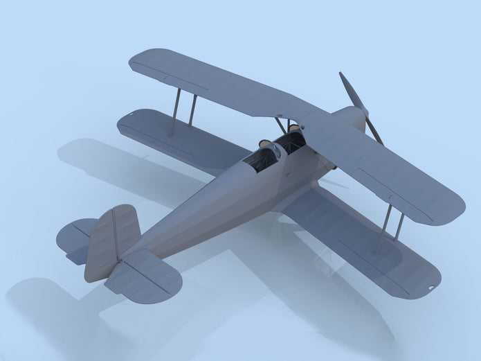 ICM 32039 WWII training biplanes Bü 131D, DH.82A Tiger Moth, Stearman PT-17 1/32
