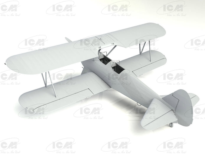 ICM 32039 WWII training biplanes Bü 131D, DH.82A Tiger Moth, Stearman PT-17 1/32