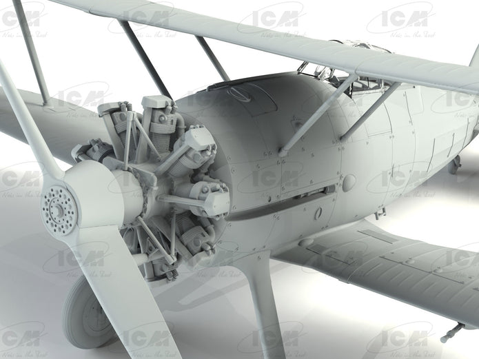 ICM 32040 Plastic model aircraft kit Biplane Scale 1:32 Gloster Gladiator Mk.1
