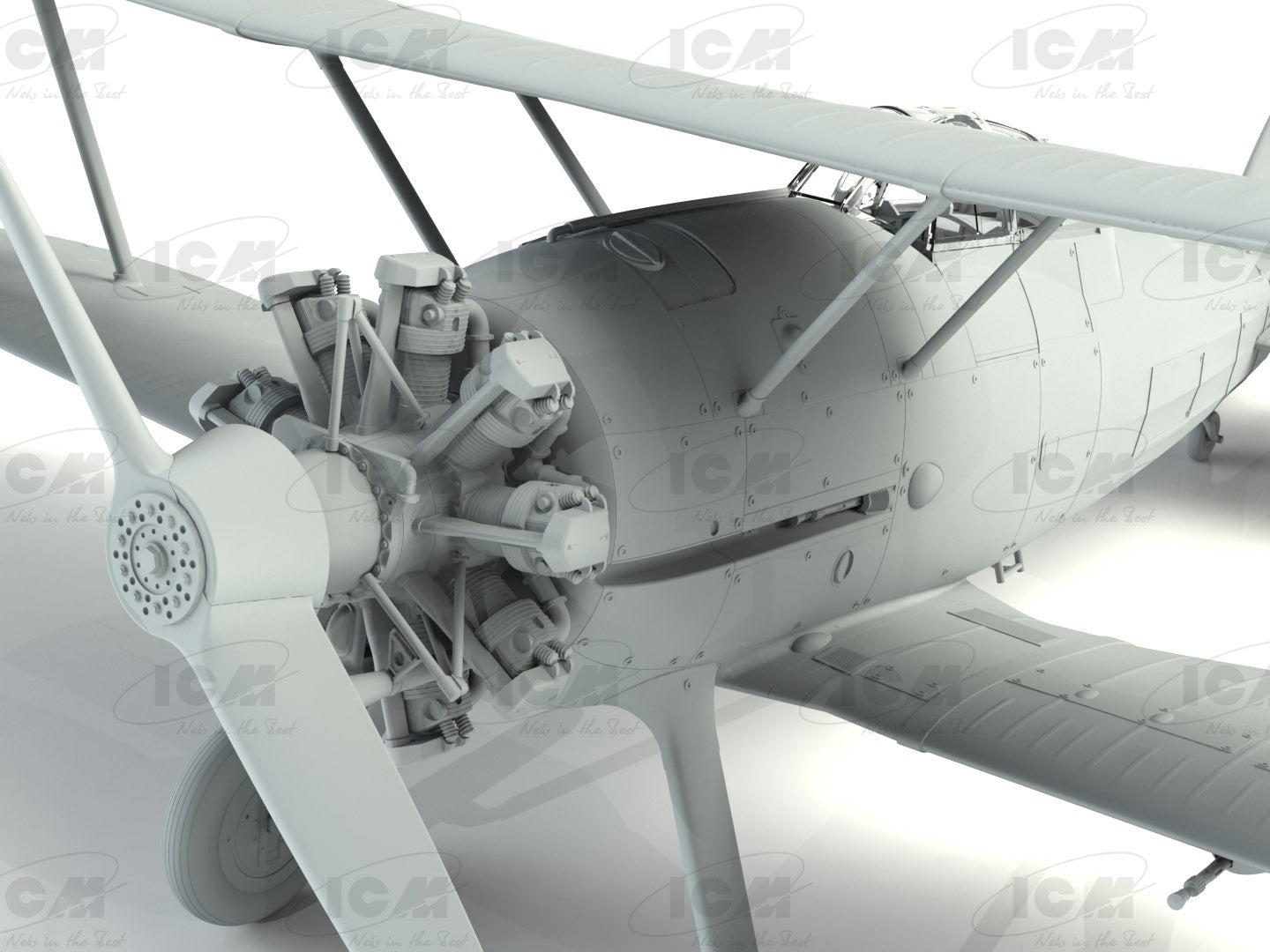 ICM 32040 Plastic model aircraft kit Biplane Scale 1:32 Gloster Gladiator Mk.1