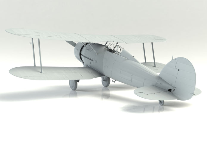 ICM 32040 Plastic model aircraft kit Biplane Scale 1:32 Gloster Gladiator Mk.1