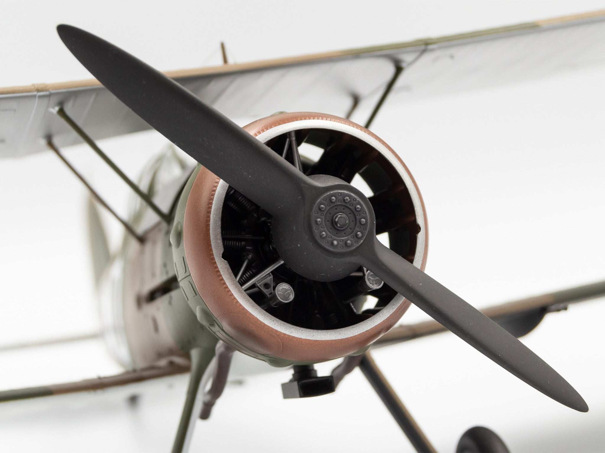 ICM 32040 Plastic model aircraft kit Biplane Scale 1:32 Gloster Gladiator Mk.1