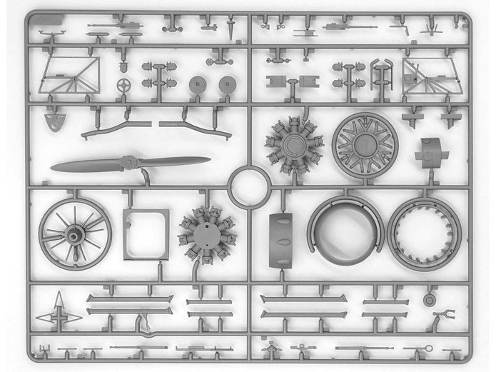 ICM 32042 model kit 1:32 Gloster Sea Gladiator Mk.II WWII British Naval Fighter