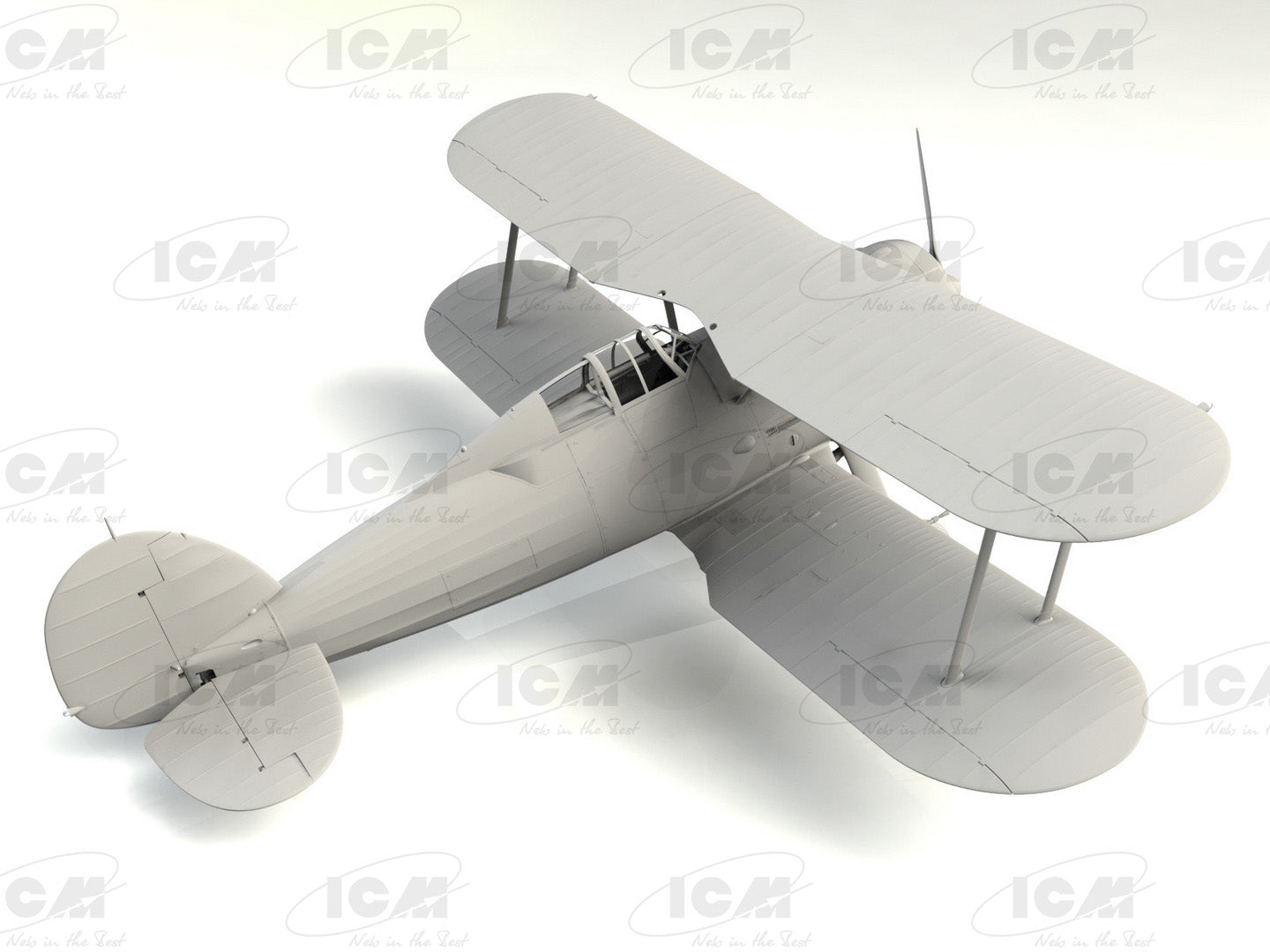 ICM 32042 model kit 1:32 Gloster Sea Gladiator Mk.II WWII British Naval Fighter