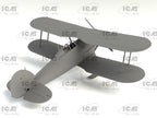 ICM 32044 Plastic model kit 1:32 J-8 Gladiator, Swedish World War II fighter