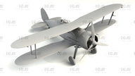 Gloster Sea Gladiator Mk.II With Royal Navy pilots ICM 32045 Scale Model 1:32