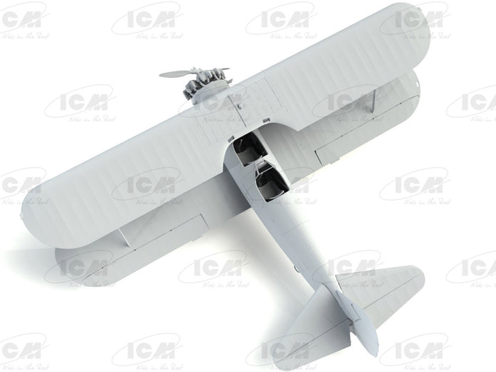 ICM 32050 Plastic model kit 1:32 Stearman PT-17/N2S-3 Kaydet (training aircraft)