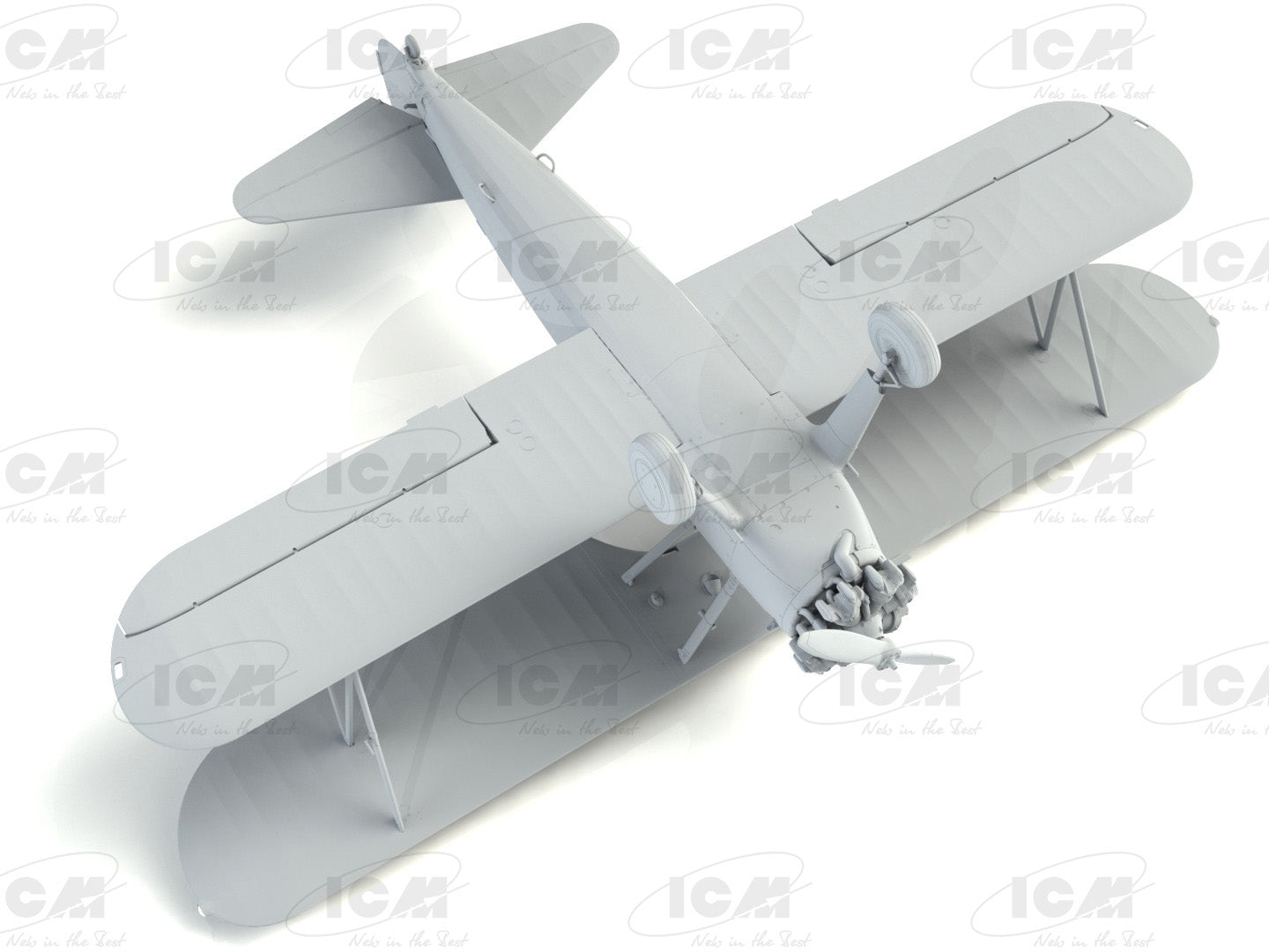 ICM 32050 Plastic model kit 1:32 Stearman PT-17/N2S-3 Kaydet (training aircraft)