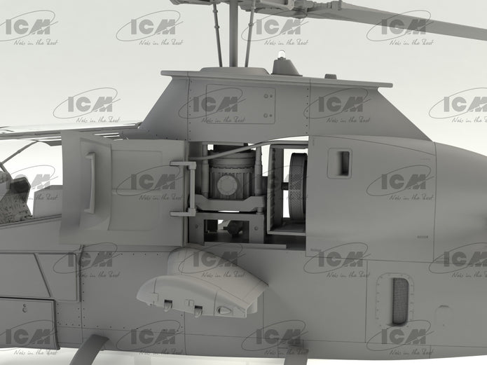 ICM 32060 Scale model kit 1:32 AH-1G Cobra US Attack Helicopter early production