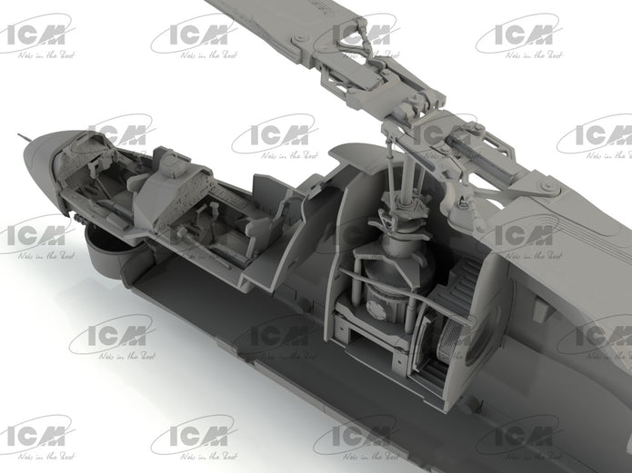 ICM 32060 Scale model kit 1:32 AH-1G Cobra US Attack Helicopter early production