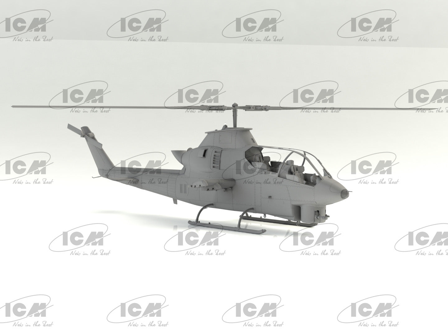 ICM 32063 Plastic model helicopter kit Scale 1:32 AH-1G 