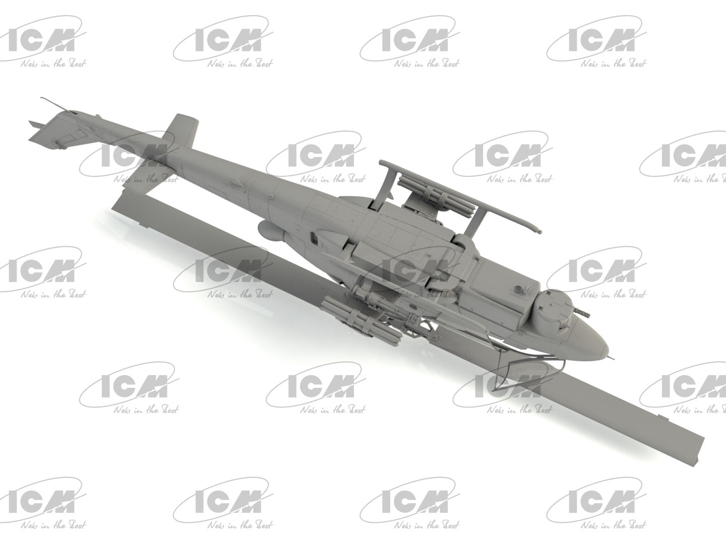ICM 32063 Plastic model helicopter kit Scale 1:32 AH-1G 