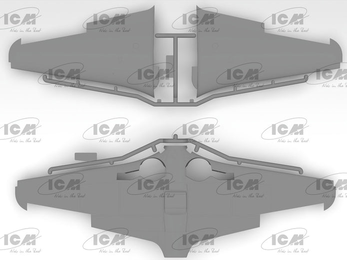 ICM 32090 Plastic model aircraft kit Scale 1:32 Yak-9T WWIII Soviet fighter