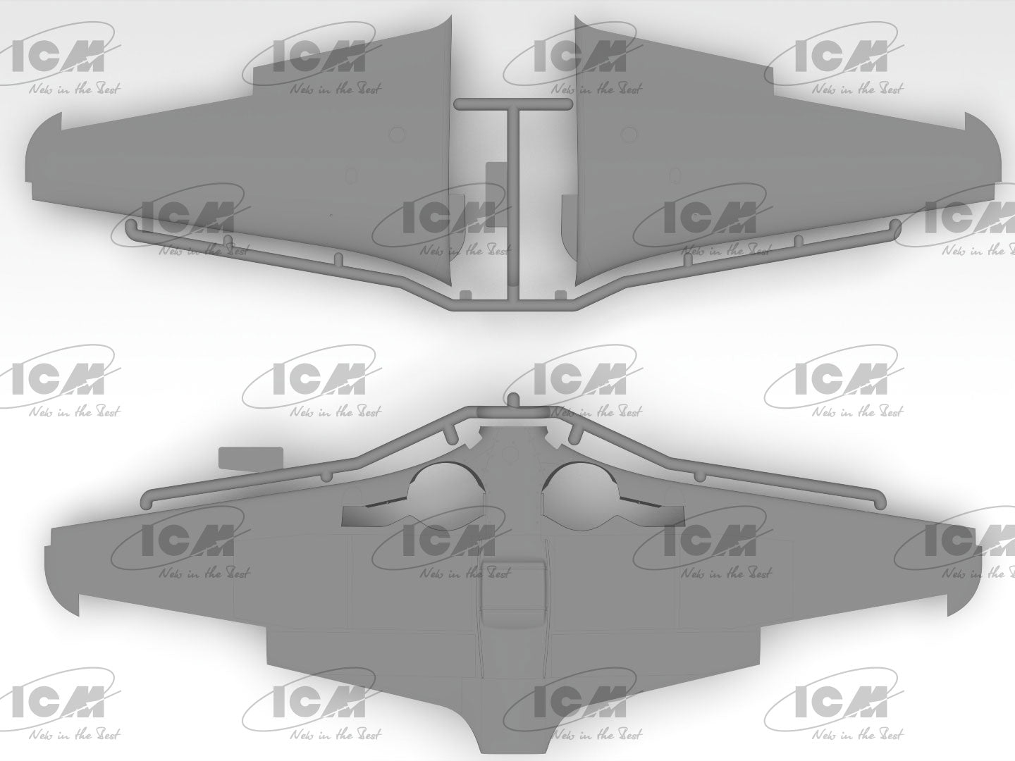 ICM 32090 Plastic model aircraft kit Scale 1:32 Yak-9T WWIII Soviet fighter