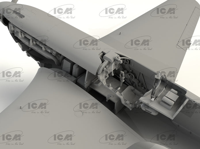 ICM 32090 Plastic model aircraft kit Scale 1:32 Yak-9T WWIII Soviet fighter