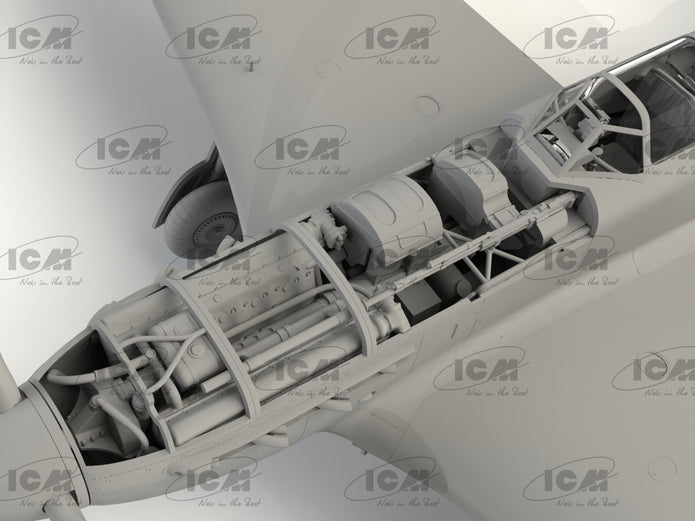 ICM 32090 Plastic model aircraft kit Scale 1:32 Yak-9T WWIII Soviet fighter