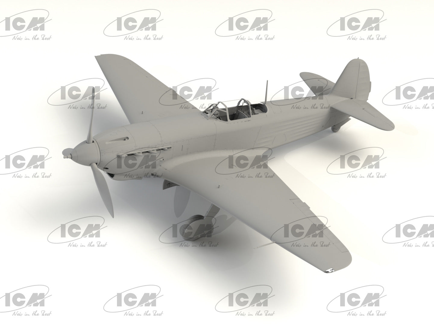 ICM 32091 Plastic model aircraft kit Scale 1:32 Yak-9K Soviet fighter WWII