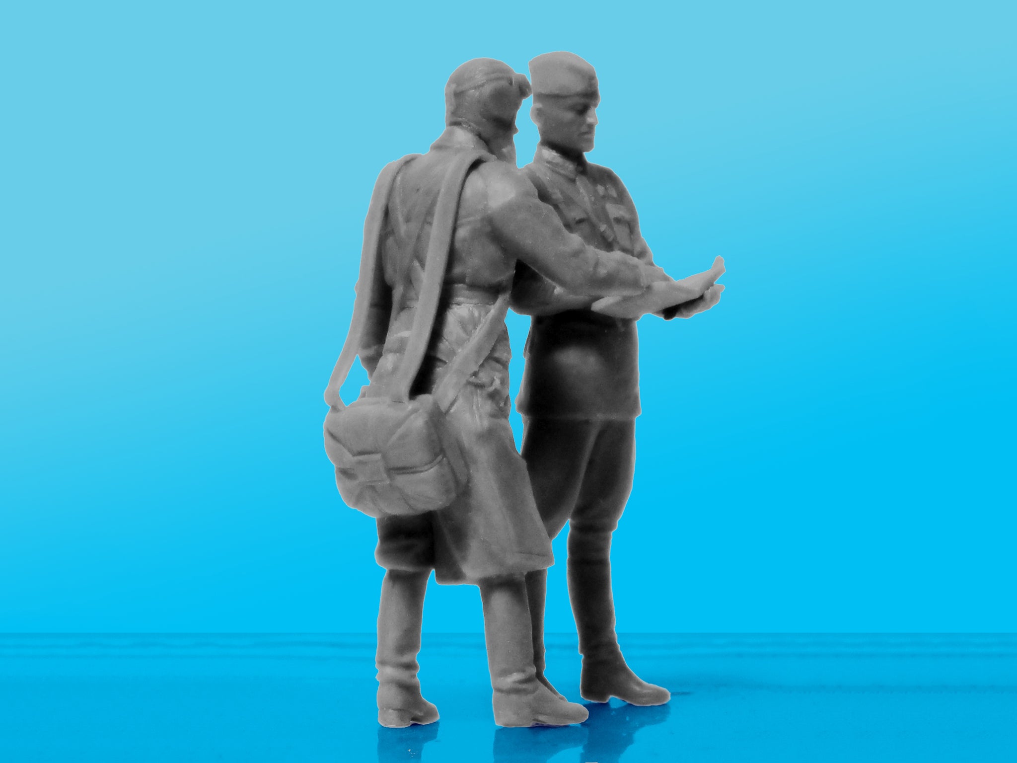 ICM 32102 Plastic model kit 1:32 VVS RKKA Pilots 1939-1942 model plastic kit