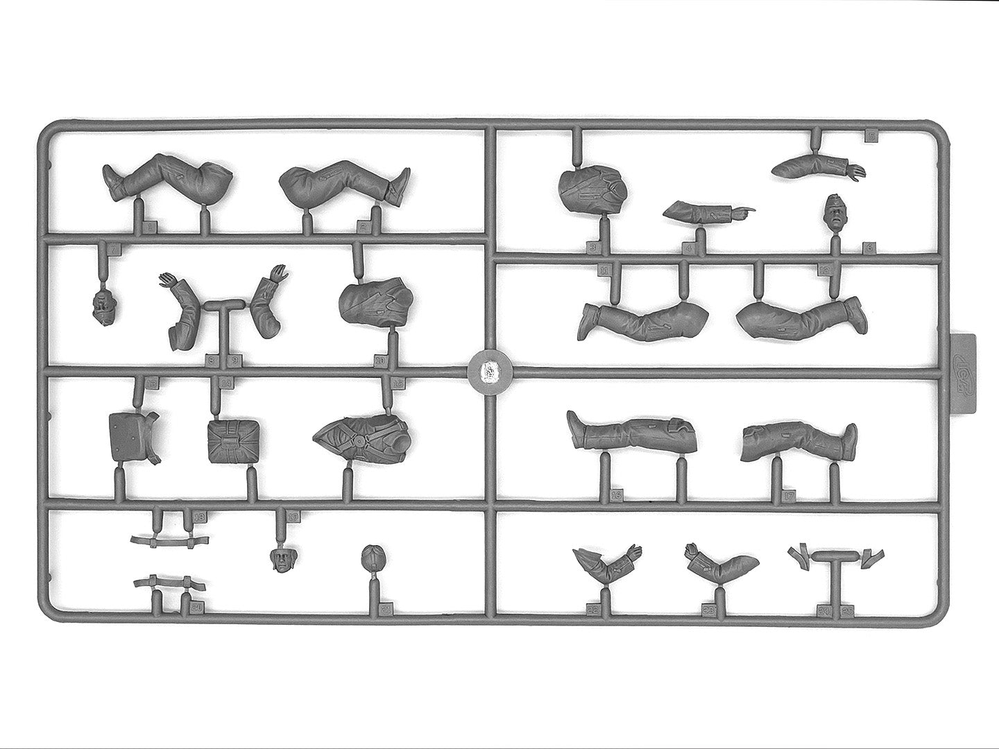 ICM 32103 Plastic model kit Scale 1:32 German Luftwaffe Cadets (1939-1945)