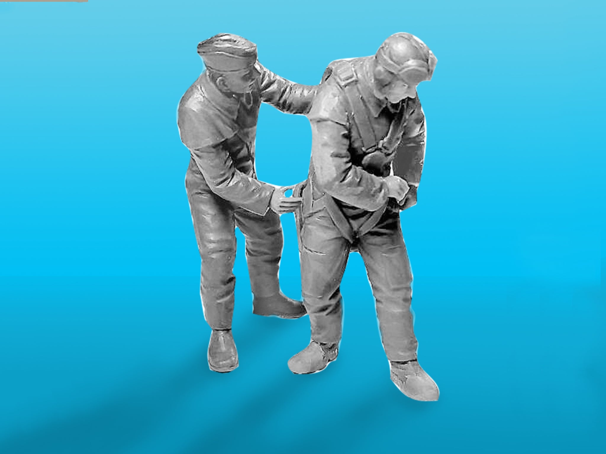 ICM 32103 Plastic model kit Scale 1:32 German Luftwaffe Cadets (1939-1945)