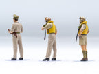 ICM 32106 model kit 1:32 British Pilots in tropical uniform (1939-1943) 3figures