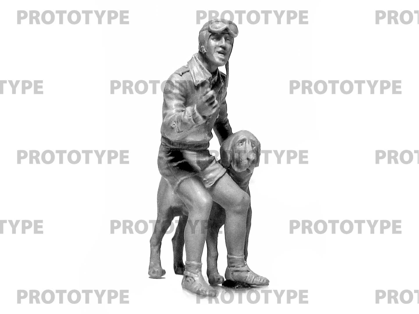 ICM 32110 Plastic model kit 1:32 Italian Pilots in Tropical Uniform (1939-1943)