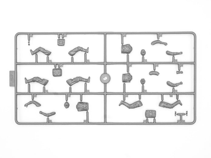 WWII Axis Pilots in the cockpit
German, Italian, Japanese Scale 1:32 ICM32111 Plastic Model Figures Kit