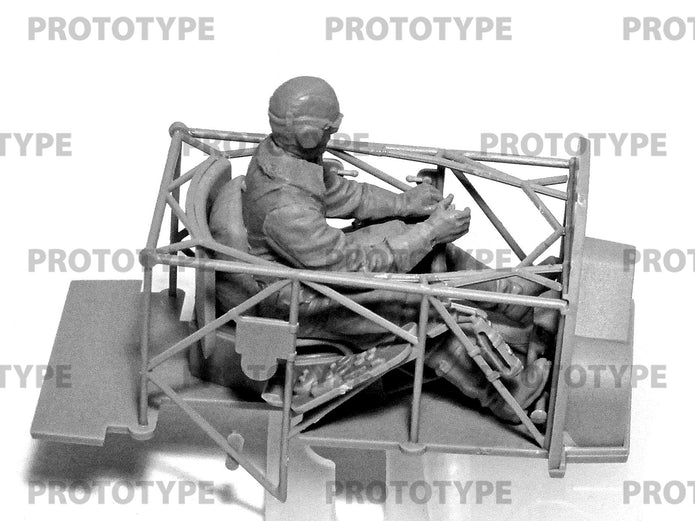 WWII Axis Pilots in the cockpit
German, Italian, Japanese Scale 1:32 ICM32111 Plastic Model Figures Kit