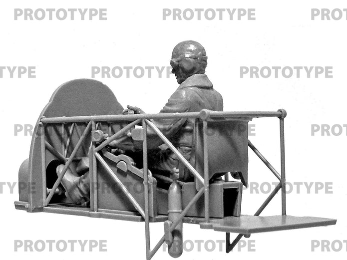 WWII Axis Pilots in the cockpit
German, Italian, Japanese Scale 1:32 ICM32111 Plastic Model Figures Kit