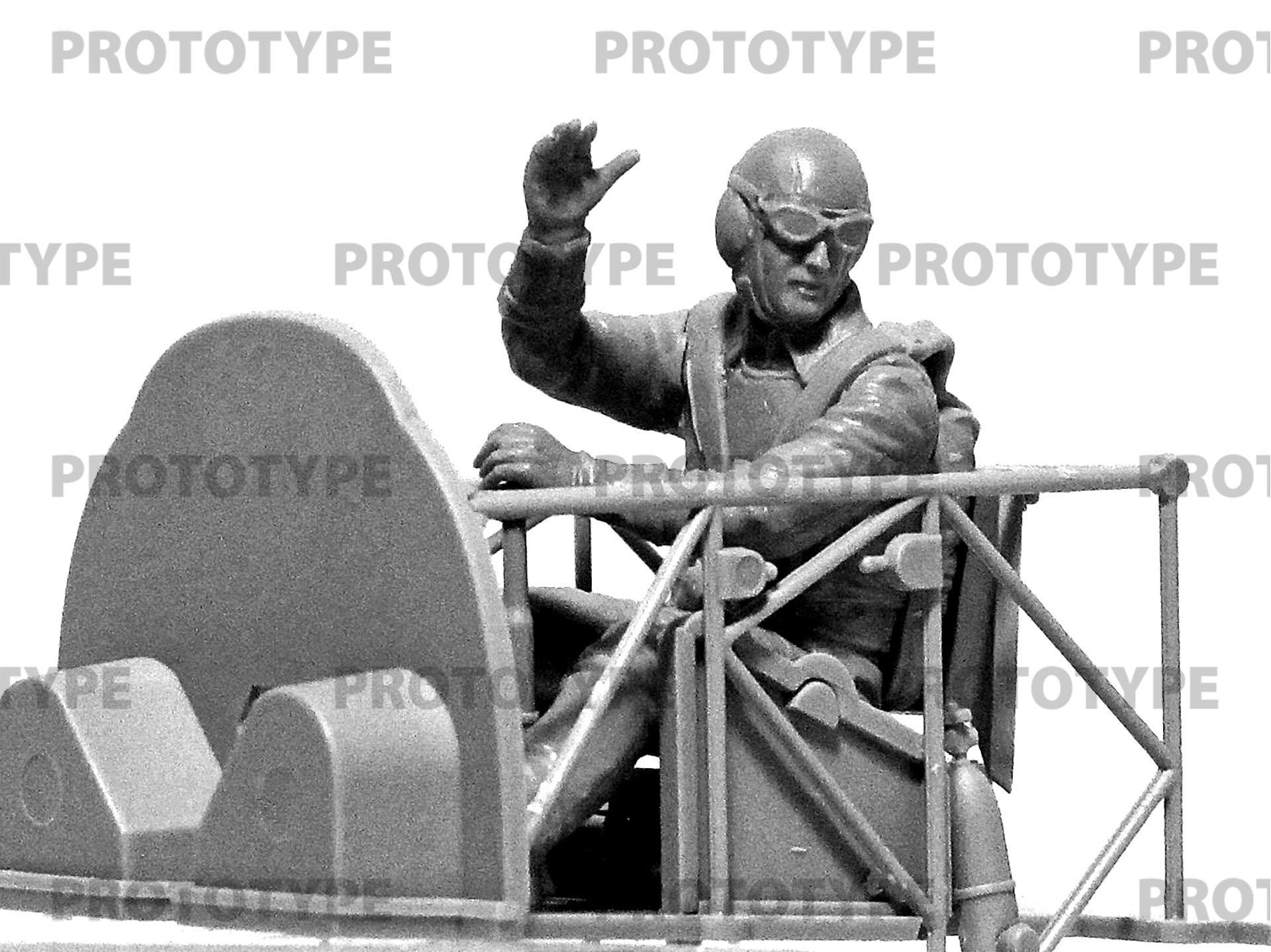 WWII Axis Pilots in the cockpit
German, Italian, Japanese Scale 1:32 ICM32111 Plastic Model Figures Kit