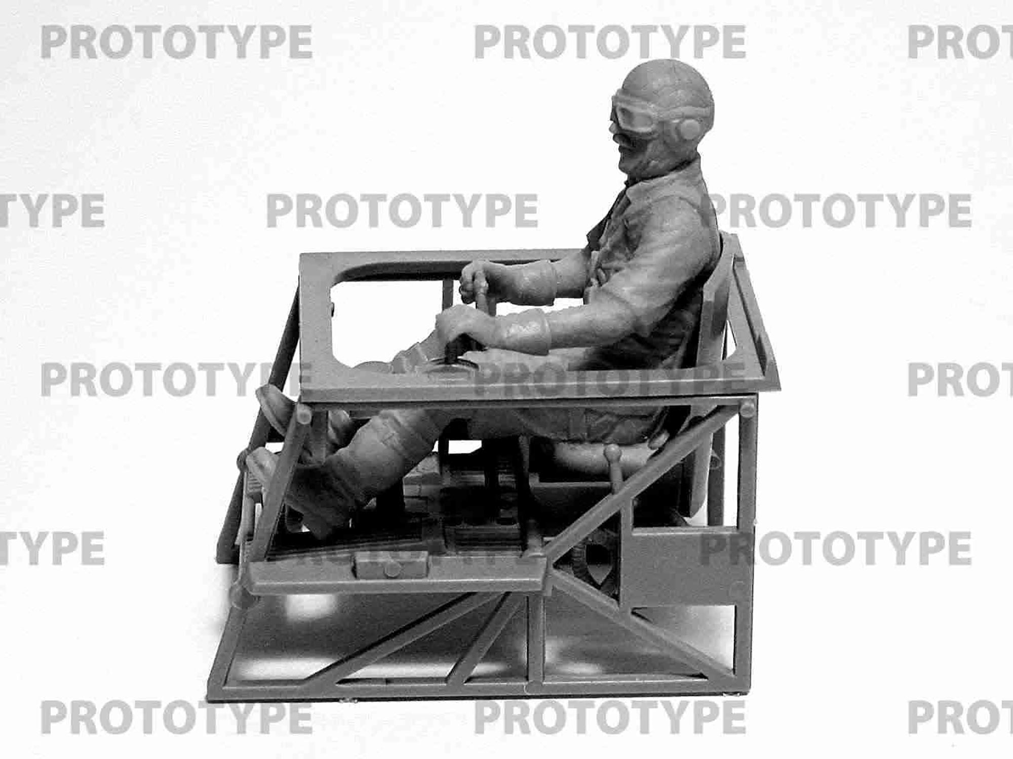 ICM 32112 Plastic model Scale 1:32 WWII Allies Pilots in the cockpit 3 figures