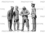 ICM 32113 Plastic model figures kit Scale 1:32 WWII RAF Cadets (4 figures)