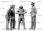 ICM 32113 Plastic model figures kit Scale 1:32 WWII RAF Cadets (4 figures)