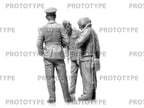 ICM 32113 Plastic model figures kit Scale 1:32 WWII RAF Cadets (4 figures)