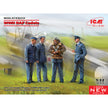ICM 32113 Plastic model figures kit Scale 1:32 WWII RAF Cadets (4 figures)