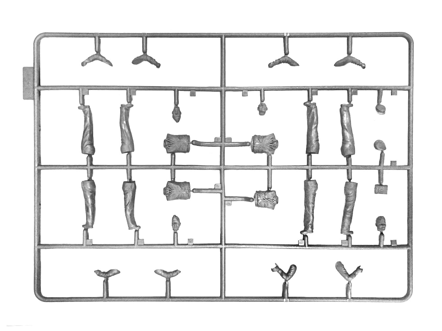 ICM 32116 Plastic model kit Scale 1:32 USAAF Pilots. Photo to remember 1944-1945